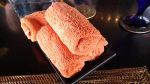 Refreshing towels with lemongrass: homemade