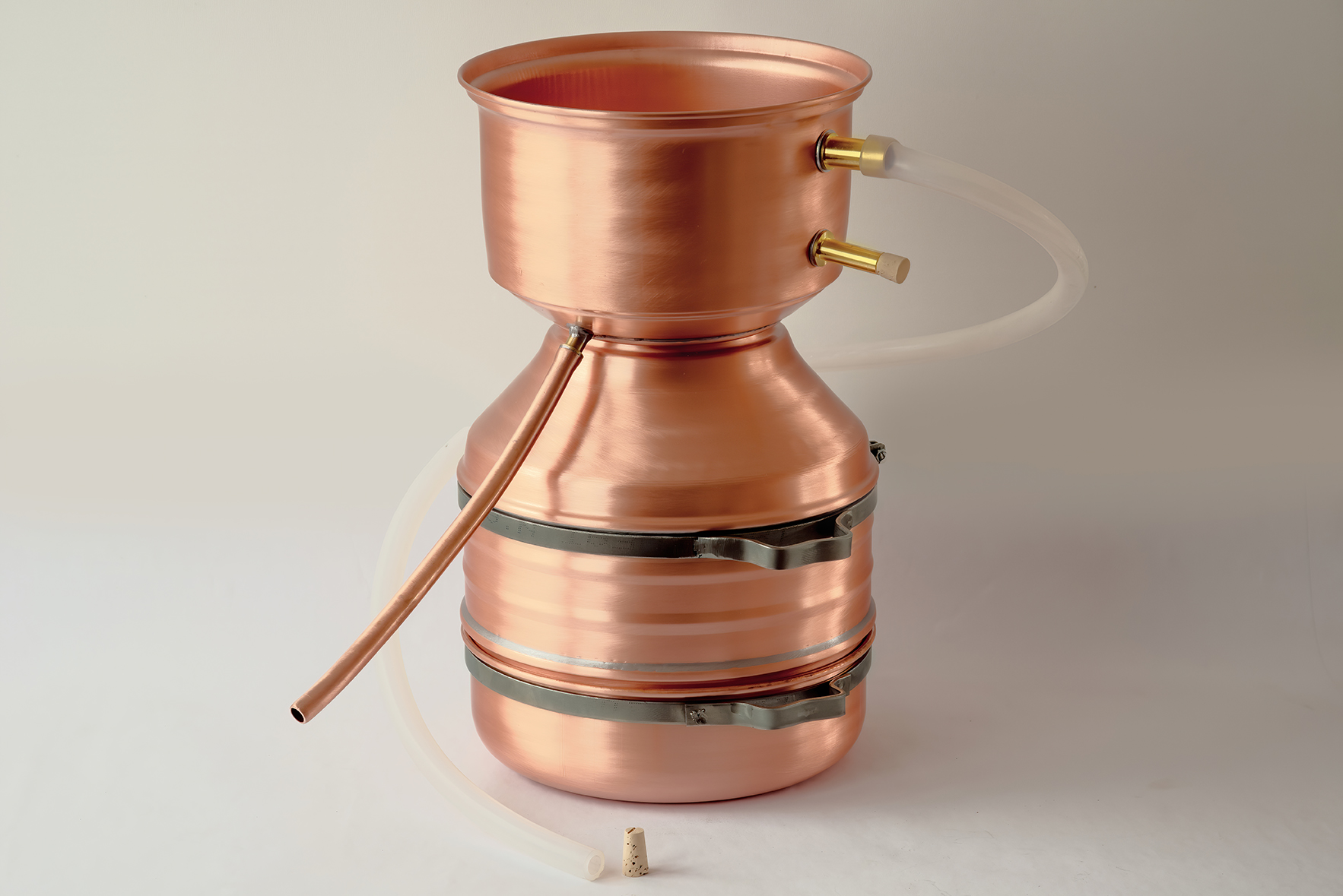 CopperGarden Destille LEONARDO - 2 Liter - nach Helge Schmickl ab