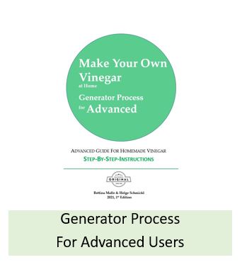 Make vinegar with the generator process - for advanced users