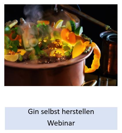 Lernen Sie von zu Hause Gin selbst herstellen