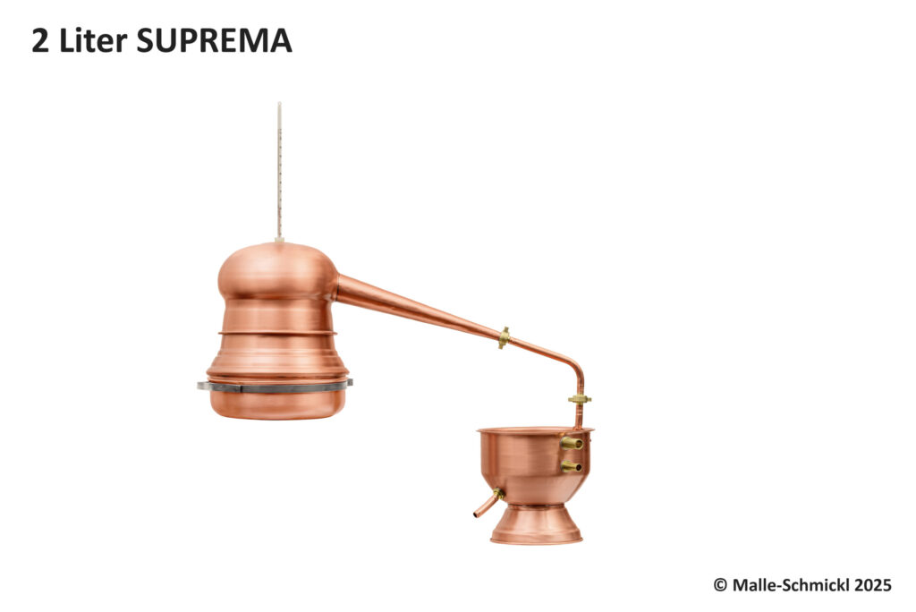 Destille SUPREMA 2 Liter: Malle-Schmickl