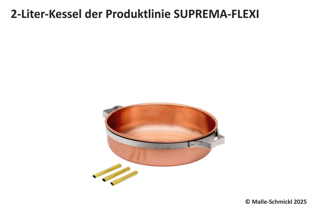 2-Liter-Kessel der Produktlinie SUPREMA-FLEXI