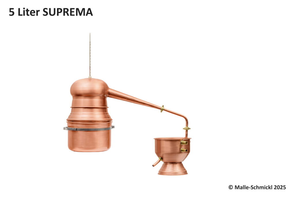 Destille SUPREMA 5 Liter: Malle-Schmickl